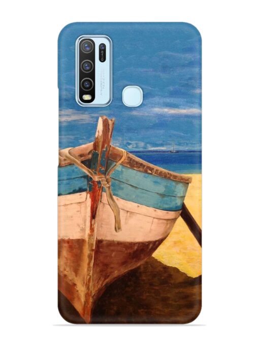 Canvas Painting Snap Case for Vivo Y30 Zapvi