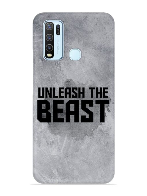 Unleash The Beast Snap Case for Vivo Y30 Zapvi