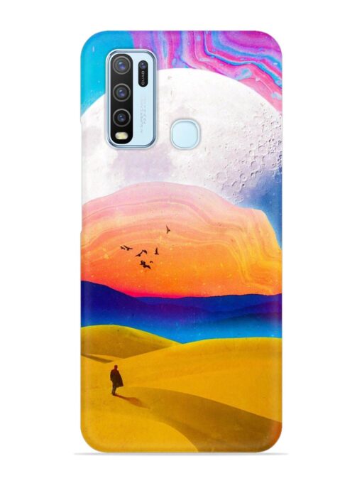 Sandy Desert Snap Case for Vivo Y30 Zapvi