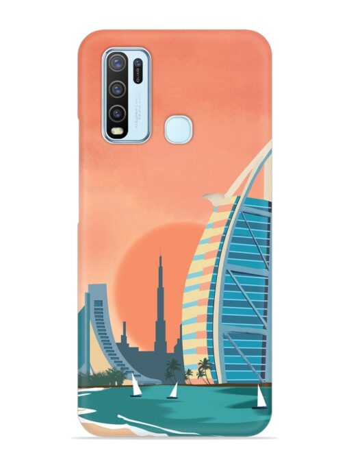 Dubai Architectural Scenery Snap Case for Vivo Y30 Zapvi