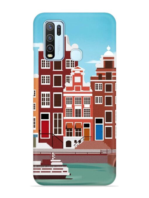 Scenery Architecture Amsterdam Landscape Snap Case for Vivo Y30 Zapvi