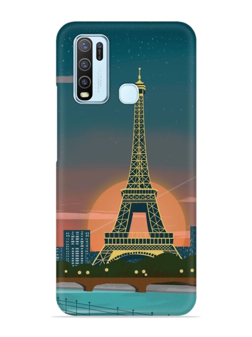 Scenery Architecture France Paris Snap Case for Vivo Y30 Zapvi