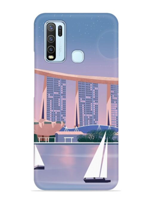 Singapore Scenery Architecture Snap Case for Vivo Y30 Zapvi