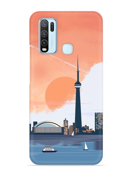 Toronto Canada Snap Case for Vivo Y30 Zapvi