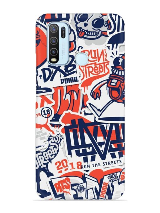 Run The Street Snap Case for Vivo Y30 Zapvi