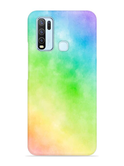 Watercolor Mixture Snap Case for Vivo Y30 Zapvi