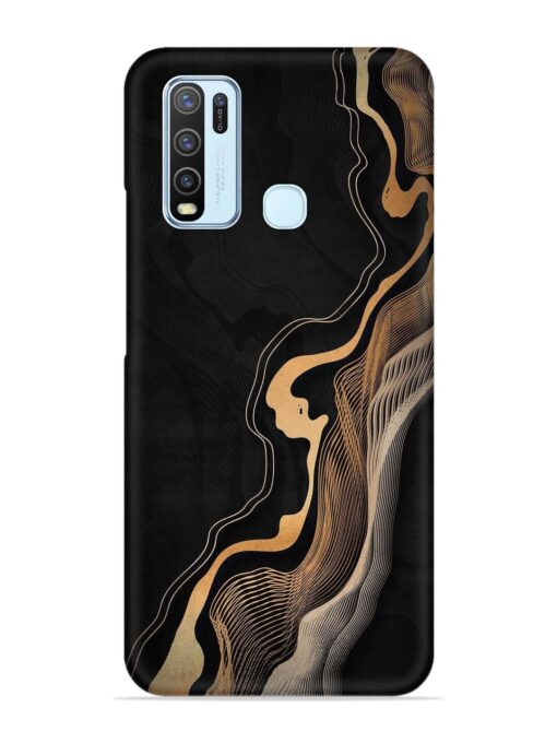 Abstract Art Snap Case for Vivo Y30 Zapvi