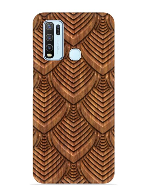 Carved Pattern On Snap Case for Vivo Y30 Zapvi