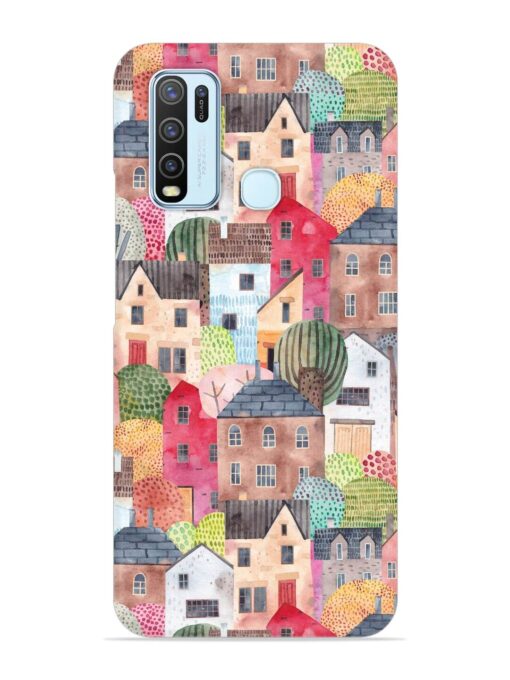 Abstract Seamless Pattern Snap Case for Vivo Y30