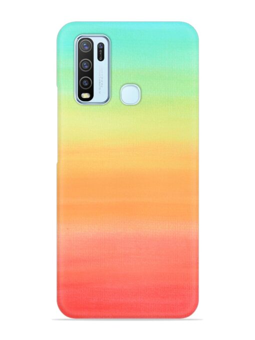 Background Sky Watercolor Snap Case for Vivo Y30 Zapvi