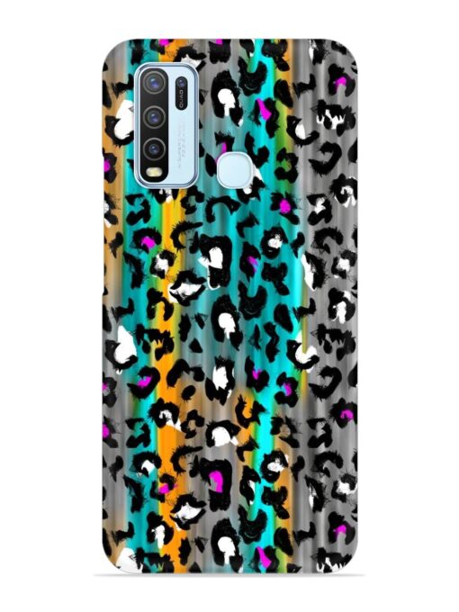 Mix Animal Skin Snap Case for Vivo Y30 Zapvi