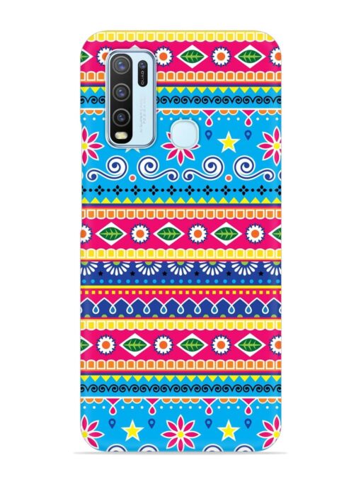 Indian Seamless Snap Case for Vivo Y30 Zapvi