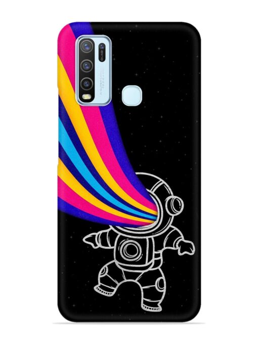 Astronaut Snap Case for Vivo Y30 Zapvi