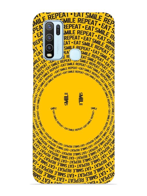 Smiley Snap Case for Vivo Y30 Zapvi