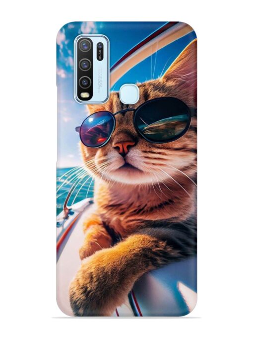 Cat In Style Snap Case for Vivo Y30