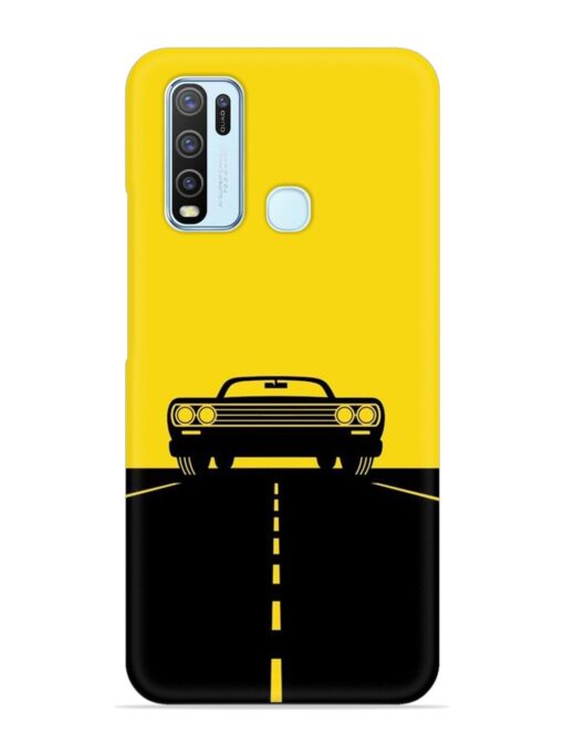 Classic Car Snap Case for Vivo Y30 Zapvi