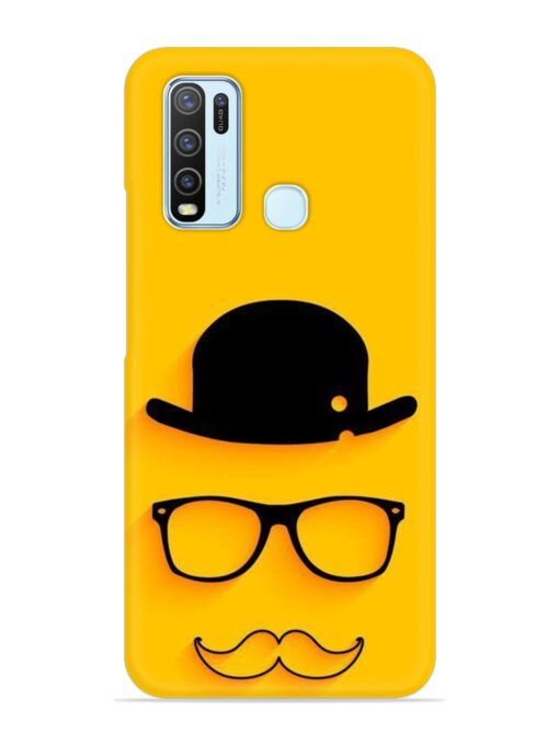 Classic Face Vector Snap Case for Vivo Y30 Zapvi