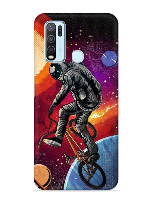 Super Eclipse Bmx Bike Snap Case for Vivo Y30 Zapvi