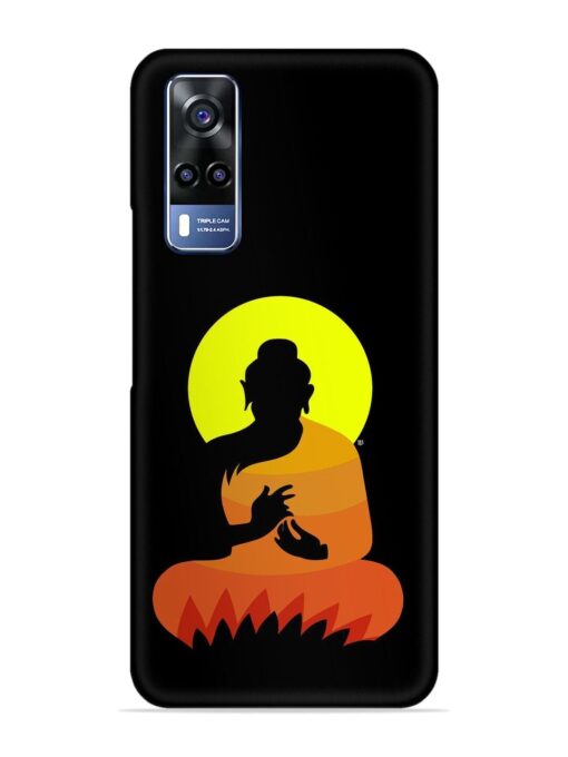 Buddha Art Black Snap Case for Vivo Y31