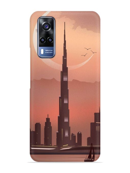 Landmark Burj Khalifa Snap Case for Vivo Y31