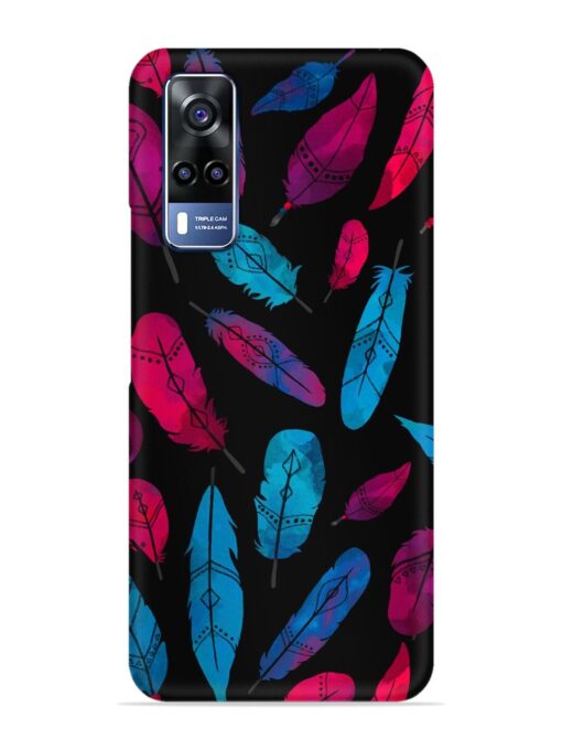 Feather Art Snap Case for Vivo Y31