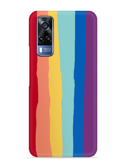 Rainbow Genuine Liquid Snap Case for Vivo Y31