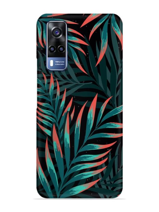 Green Leaf Art Snap Case for Vivo Y31