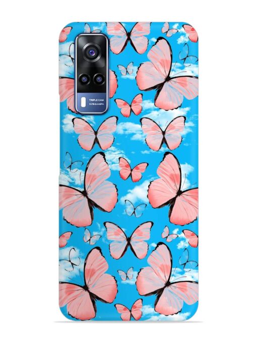 Seamless Pattern Tropical Snap Case for Vivo Y31