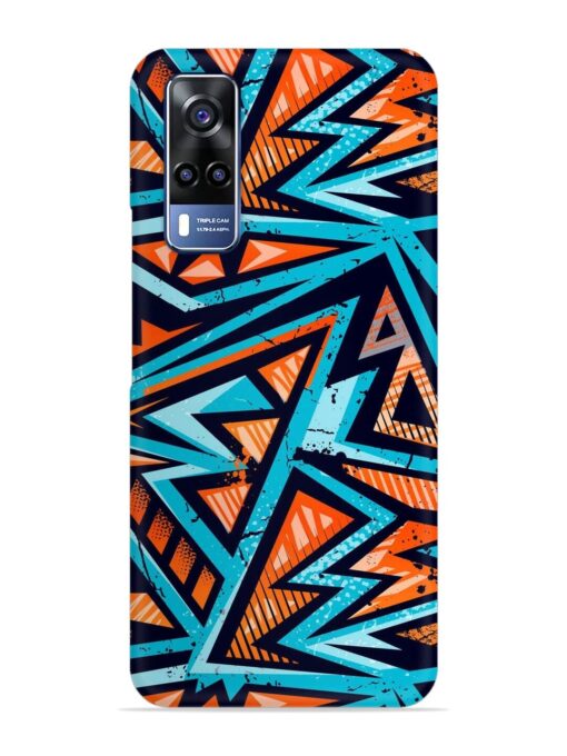 Abstract Seamless Grunge Snap Case for Vivo Y31 Zapvi