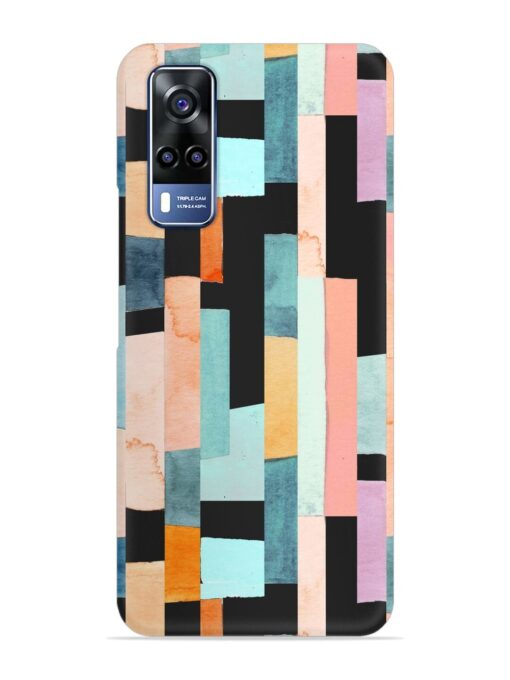 Geometric Seamless Pattern Snap Case for Vivo Y31