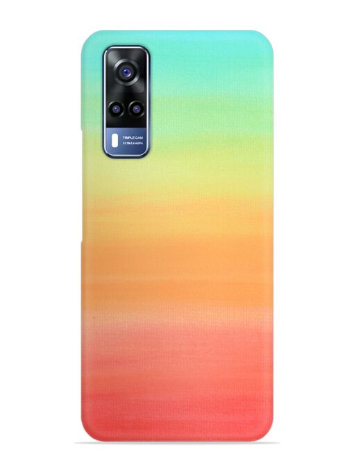 Background Sky Watercolor Snap Case for Vivo Y31