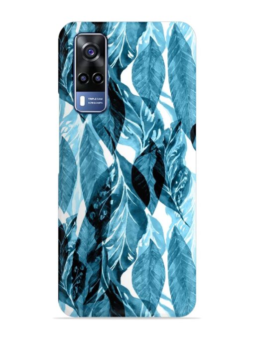 Leaves Pattern Jungle Snap Case for Vivo Y31