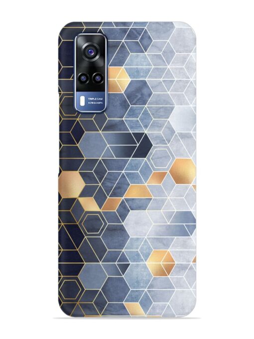 Geometric Abstraction Hexagons Snap Case for Vivo Y31