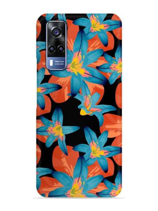 Philippine Flowers Seamless Snap Case for Vivo Y31