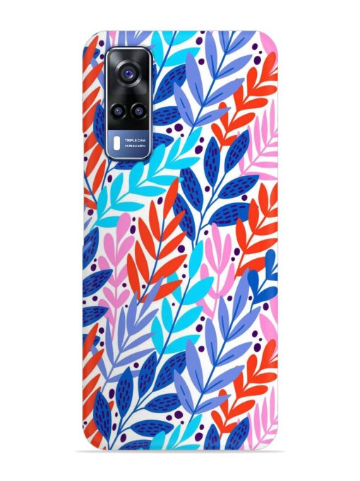 Bright Floral Tropical Snap Case for Vivo Y31