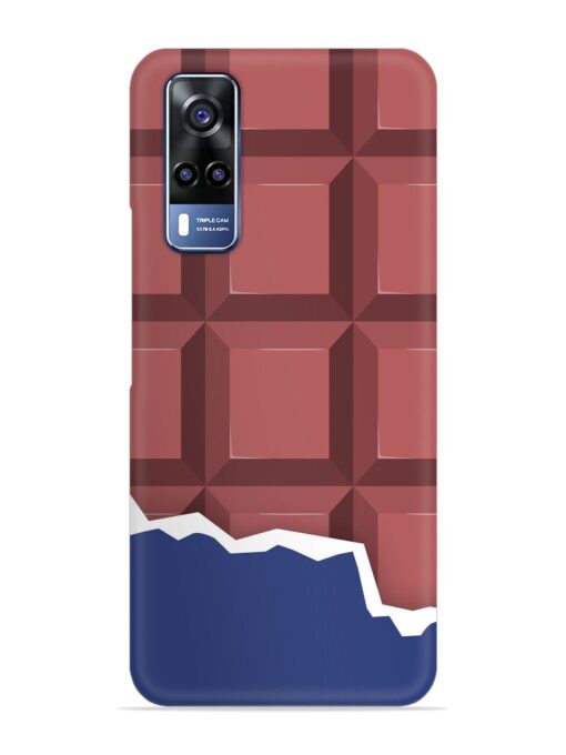 Chocolate Vector Art Snap Case for Vivo Y31