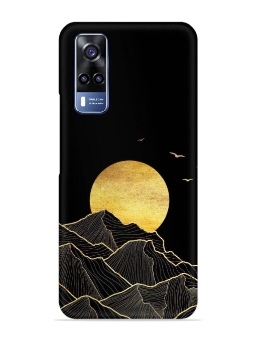 Golden Sunrise Snap Case for Vivo Y31