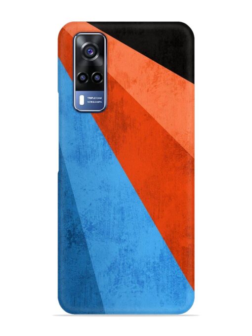 Modern Matte Abstract Snap Case for Vivo Y31