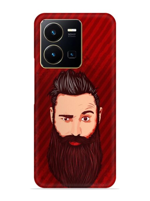 Beardo Man Snap Case for Vivo Y35 Zapvi