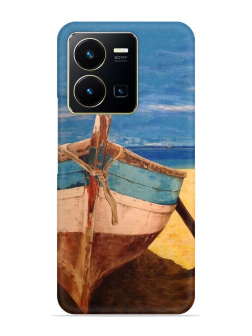 Canvas Painting Snap Case for Vivo Y35 Zapvi