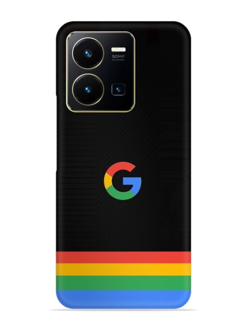 Google Logo Art Snap Case for Vivo Y35