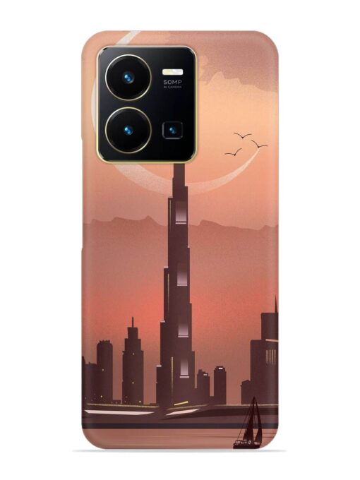 Landmark Burj Khalifa Snap Case for Vivo Y35 Zapvi