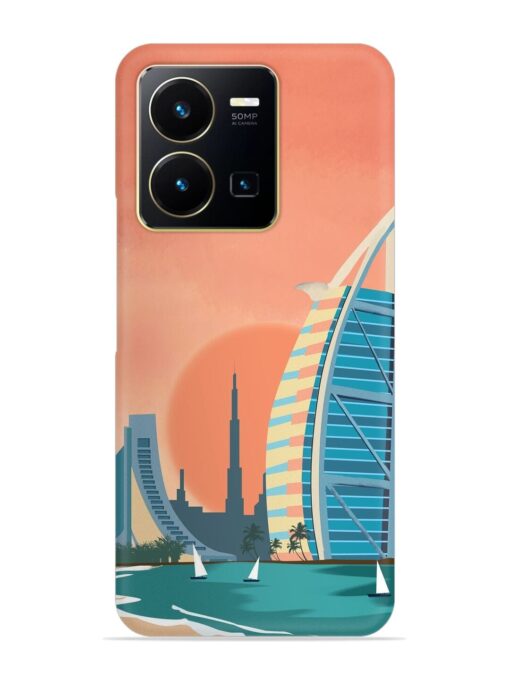 Dubai Architectural Scenery Snap Case for Vivo Y35