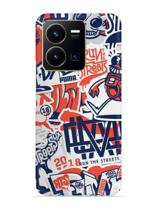 Run The Street Snap Case for Vivo Y35 Zapvi