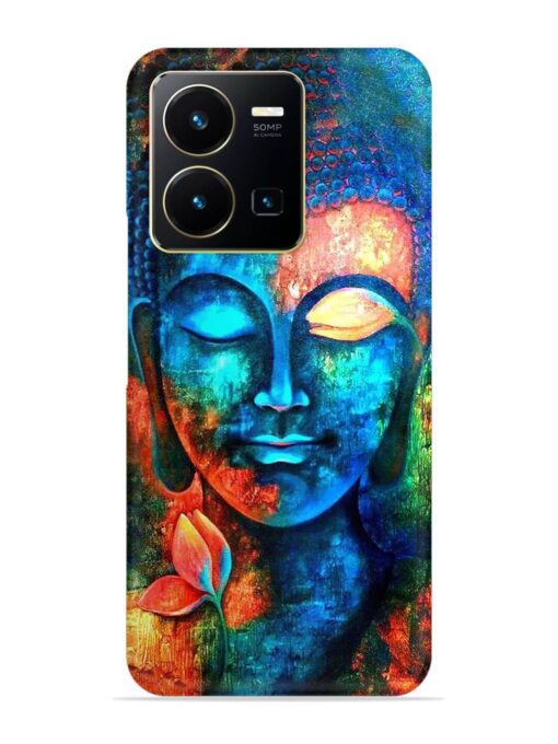 Buddha Painting Snap Case for Vivo Y35 Zapvi