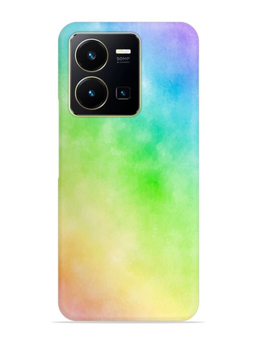 Watercolor Mixture Snap Case for Vivo Y35 Zapvi