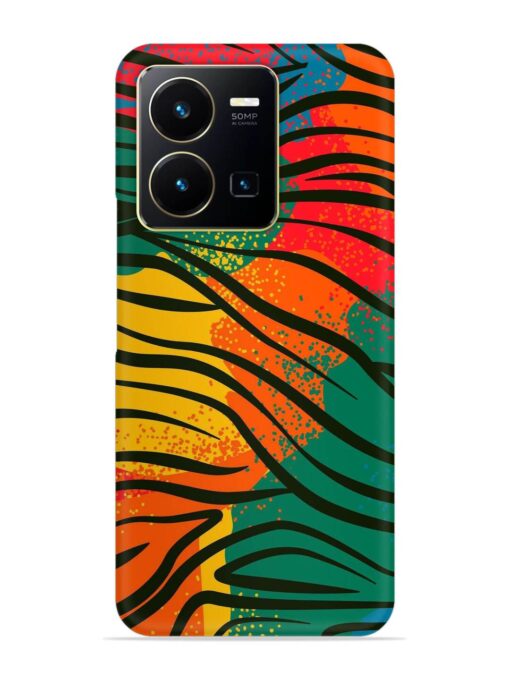 Bright Colorful Snap Case for Vivo Y35 Zapvi