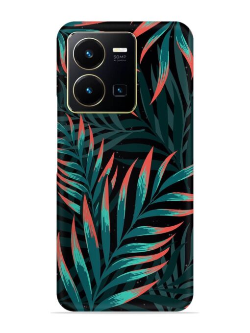 Green Leaf Art Snap Case for Vivo Y35