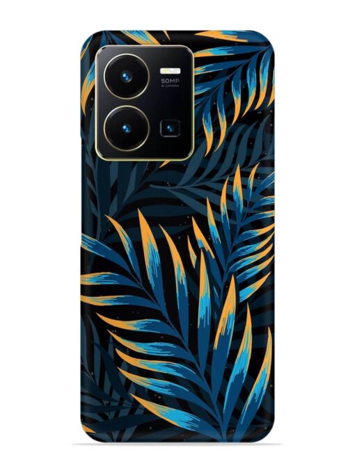 Abstract Leaf Art Snap Case for Vivo Y35