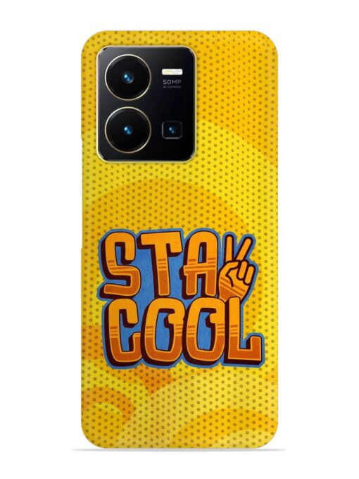 Stay Cool Snap Case for Vivo Y35 Zapvi